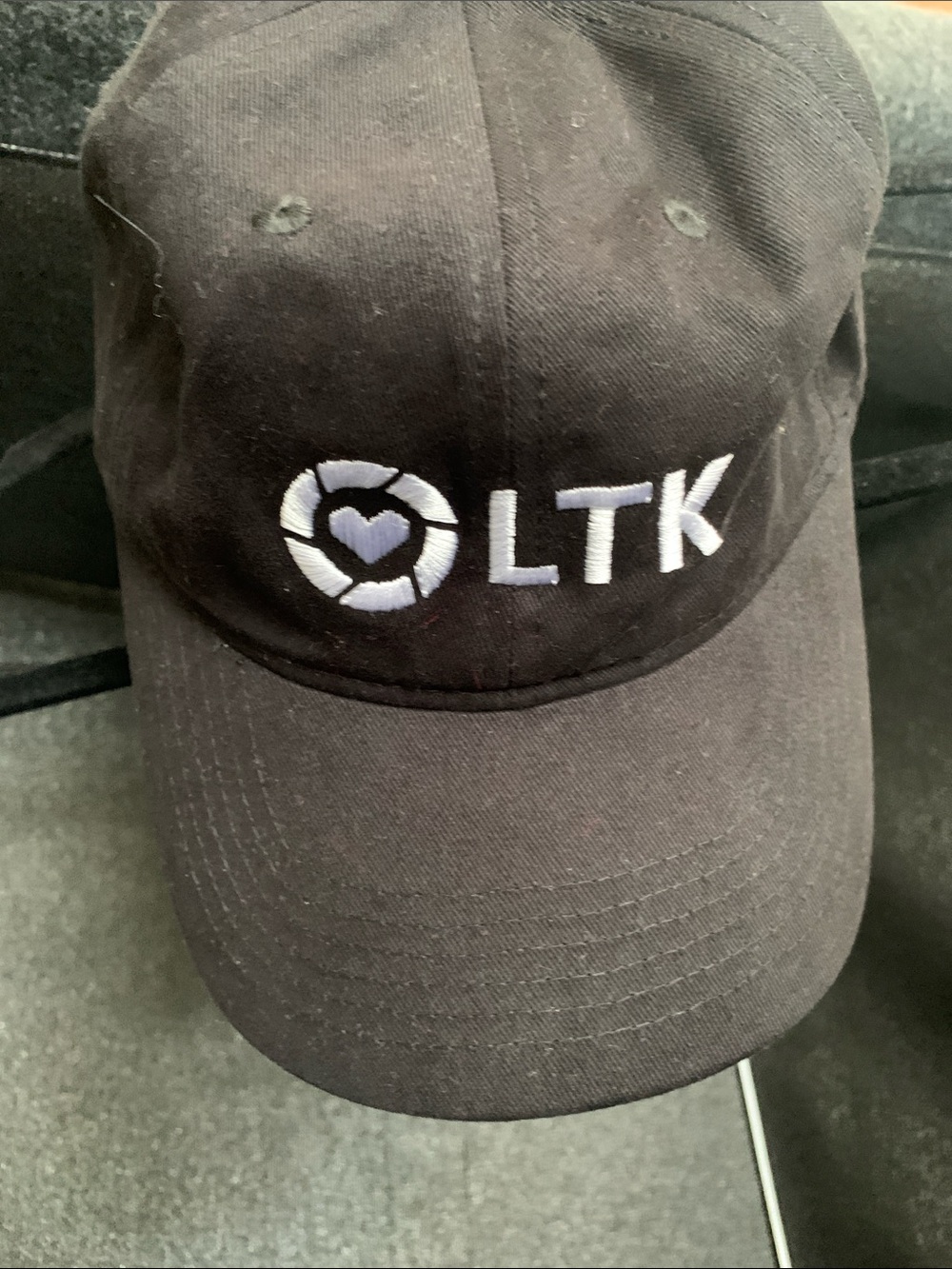 # 575 Black Embroidered Baseball Cap
